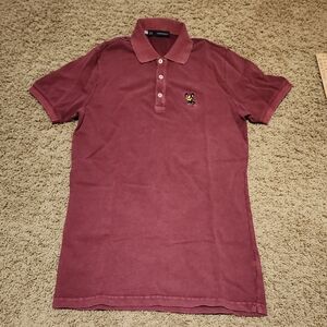 DSQUARED2 Burgundy Polo Shirt